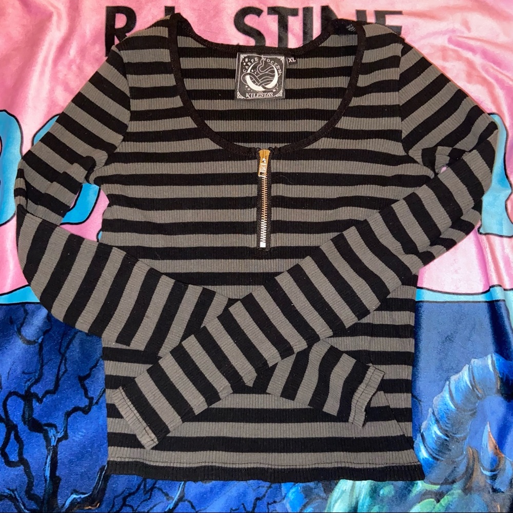 Killstar Izora Ribbed Top